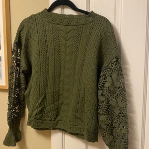 Green Sweater